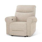 MCombo Compact Power Recliner Chair with USB Ports