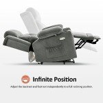 Dual Motor Power Lift Recliner with Massage & Heat