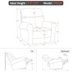 MCombo Compact Power Recliner Chair with USB Ports