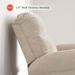 MCombo Compact Power Recliner Chair with USB Ports