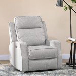 Electric Power Recliner with USB Charging Station