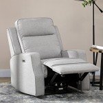 Electric Power Recliner with USB Charging Station