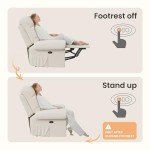 Welzona Electric Recliner Chair with USB Port