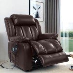 Dual Motor Heated Massage Recliner with USB Port