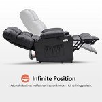 MCombo Dual Motor Lift Recliner Chair with Massage