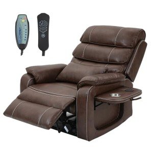 JIKFRIMA Power Lift Recliner Chair with Massage & Heat