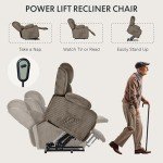 FLEXISPOT XL31 Power Lift Recliner Chair with Massage