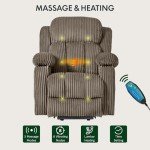FLEXISPOT XL31 Power Lift Recliner Chair with Massage