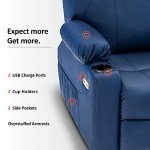 MCombo Electric Lift Recliner Chair with Massage