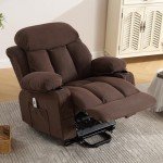 BOSMILLER Heated Massage Power Lift Recliner Chair