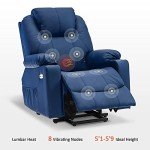 MCombo Electric Lift Recliner Chair with Massage