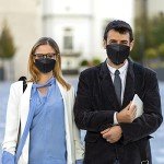 SOOQOO 50 Pcs KN95 Face Maks for Audlts (Black)