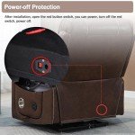 JIKFRIMA Power Lift Recliner Chair with Massage & Heat