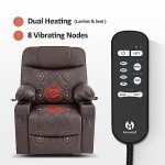 MCombo Compact Power Lift Recliner with Massage & Heat