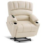 Power Lift Recliner Chair with Massage & Heat