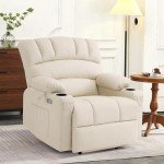 Power Lift Recliner Chair with Massage & Heat