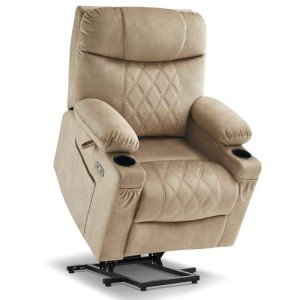 MCombo Dual Motor Lift Recliner Chair with Massage