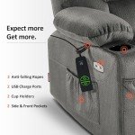 MCombo Power Lift Recliner Chair with USB Ports