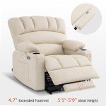 Power Lift Recliner Chair with Massage & Heat