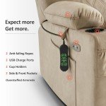 MCombo Dual Motor Lift Recliner Chair with Massage