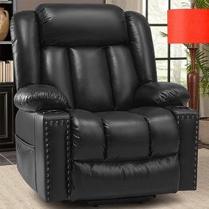 Power Lift Recliner Chair for Seniors with Heat & Massage