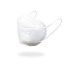 BYD CARE KN95 Respirator, 50 Pieces, Breathable & Comfortable Foldable Safety Mask with Ear Loop for Tight Fit, GB2626 White , Regular