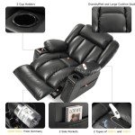 Power Lift Recliner Chair for Seniors with Heat & Massage