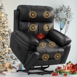 YONISEE Oversized Lift Chair with Massage & Heat