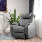 JUMMICO Power Lift Recliner Chair with Massage