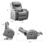 JUMMICO Power Lift Recliner Chair with Massage