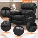 YONISEE Oversized Lift Chair with Massage & Heat