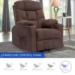 Heated Power Lift Massage Recliner Chair for Seniors