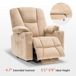 Mcombo Electric Lift Recliner Chair for Seniors