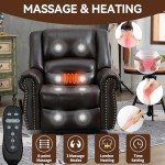 Trustyue Dual Motor Lift Chair with Massage & Heat