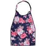 Celley Washable Waterproof Adult Bib with Adjustable Neck