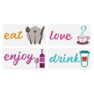 Decorative Stencils for Wood and Wall Art