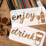 Decorative Stencils for Wood and Wall Art