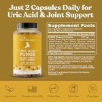 Uric Acid Flush Detox Capsules for Joint Support