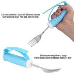 360° Rotatable Easy Grip Eating Fork for Seniors
