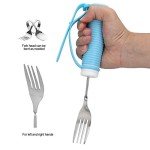 360° Rotatable Easy Grip Eating Fork for Seniors