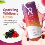 Immune-Boosting Sparkling Beverage | Wildberry Citrus 12 Pk