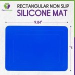 Non-Slip Silicone Mat for Easy Use - Blue