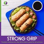 Non-Slip Silicone Mat for Easy Use - Blue