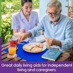 Non-Slip Silicone Mat for Easy Use - Blue