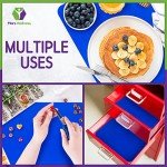 Non-Slip Silicone Mat for Easy Use - Blue