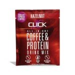 CLICK Hazelnut Protein & Coffee Drink Mix Packets