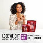 CLICK Hazelnut Protein & Coffee Drink Mix Packets