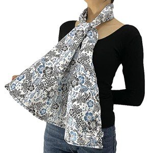 Elderly Adult Bib for Mealtime Protection (Blue)