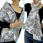 Elderly Adult Bib for Mealtime Protection (Blue)