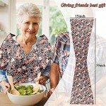 Adult Bib for Elderly Dining - Orange Color